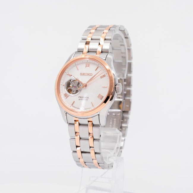 SSA412J1-Seiko Men's SSA412J1 Presage Open Hearth Rose Watch