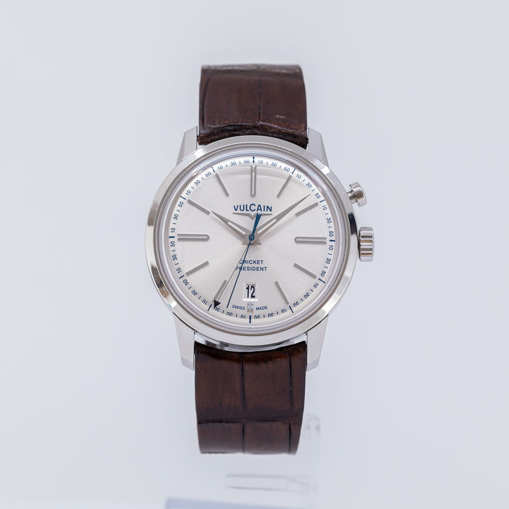 160151A20.BAL141-Vulcain Men's 160151A20.BAL141 Cricket President Watch