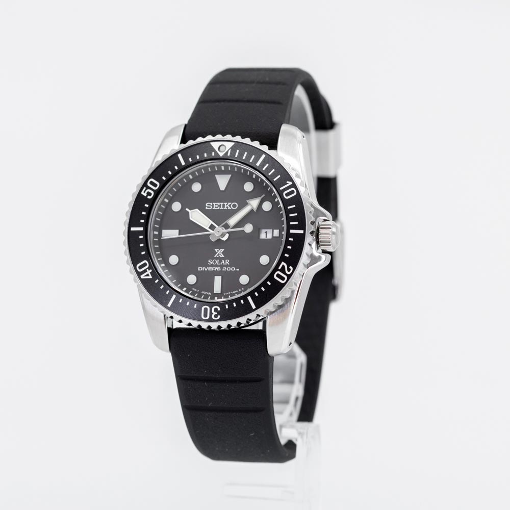 SNE573P1-Seiko Men's SNE573P1 Prospex Black Dial Watch