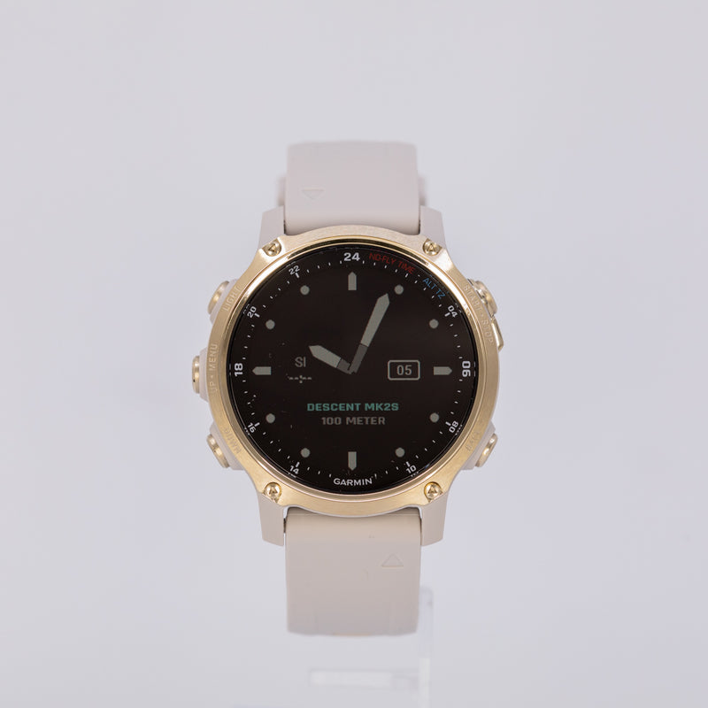010-02403-01-Garmin 010-02403-01 Descent™ Mk2S White SmartWatch