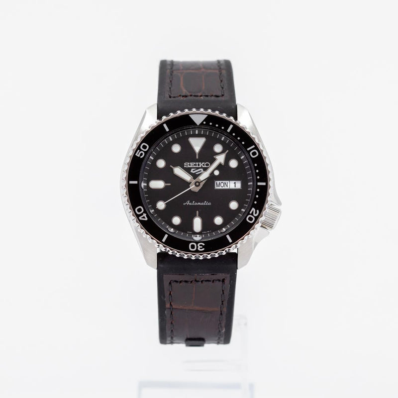 SRPD55K2-Seiko Men's SRPD55K2 Sports Black Dial Watch