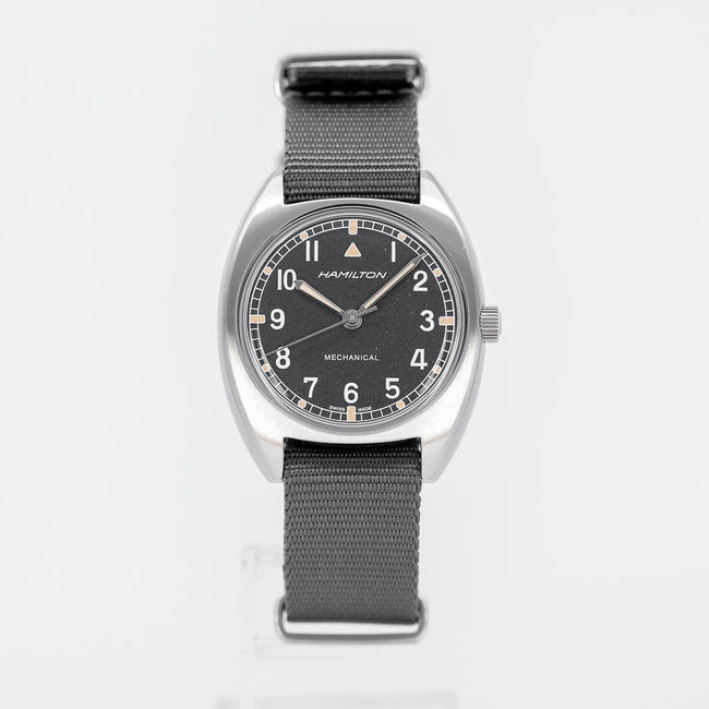  H76419931-Hamilton H76419931 Khaki Pilot Pioneer Black Dial Watch
