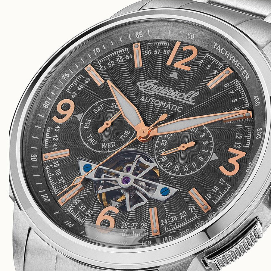 INI00304-Ingersoll Men's INI00304 The Regent Multifunction Watch