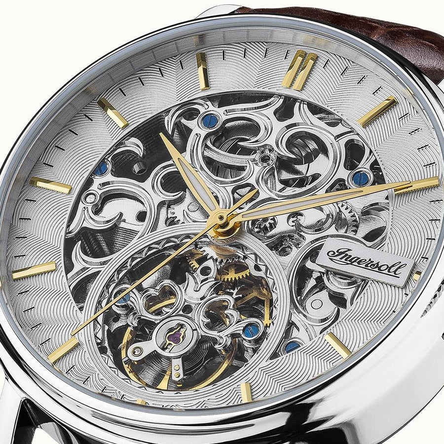 I05801-Ingersoll I05801 The Charles Skeleton Dial Watch