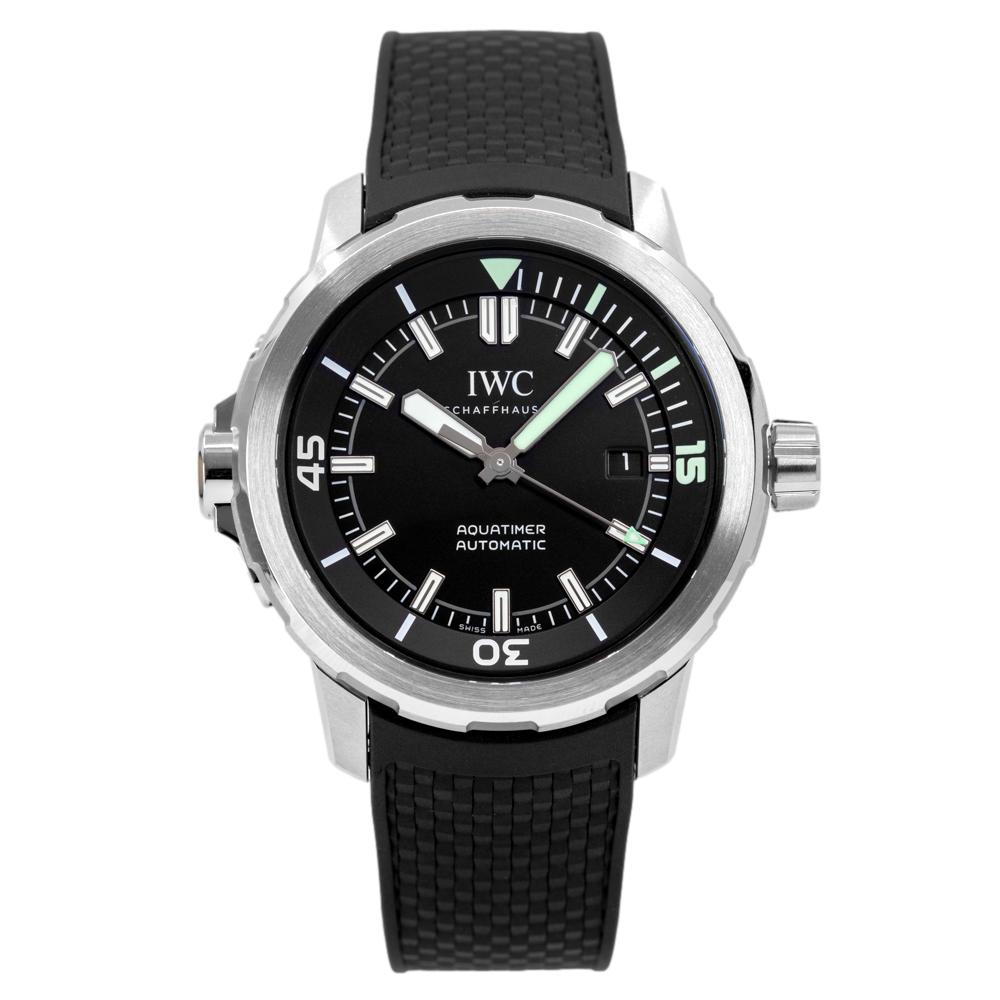 IW328802-IWC Men's IW328802 Aquatimer Black Dial Auto Watch