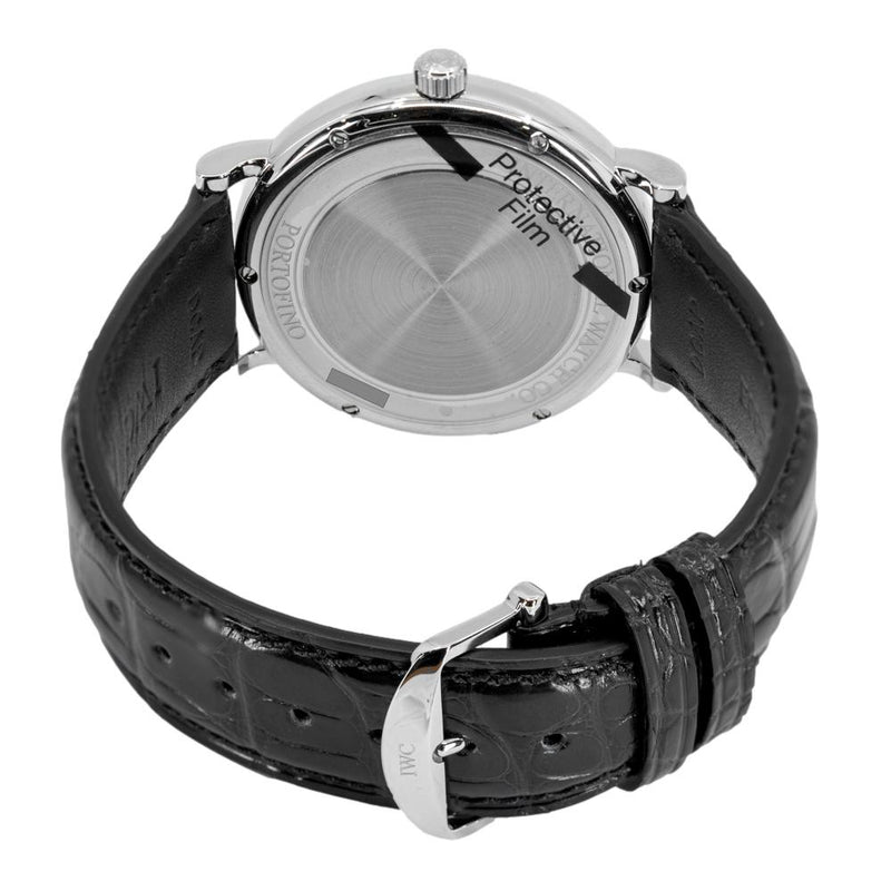 IW356502-IWC Men's IW356502 Portofino Black Dial Auto Watch