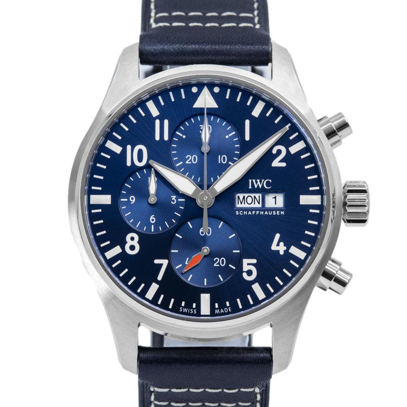 IW378003-IWC Men's IW378003 Pilot's Chrono Blue Dial Watch