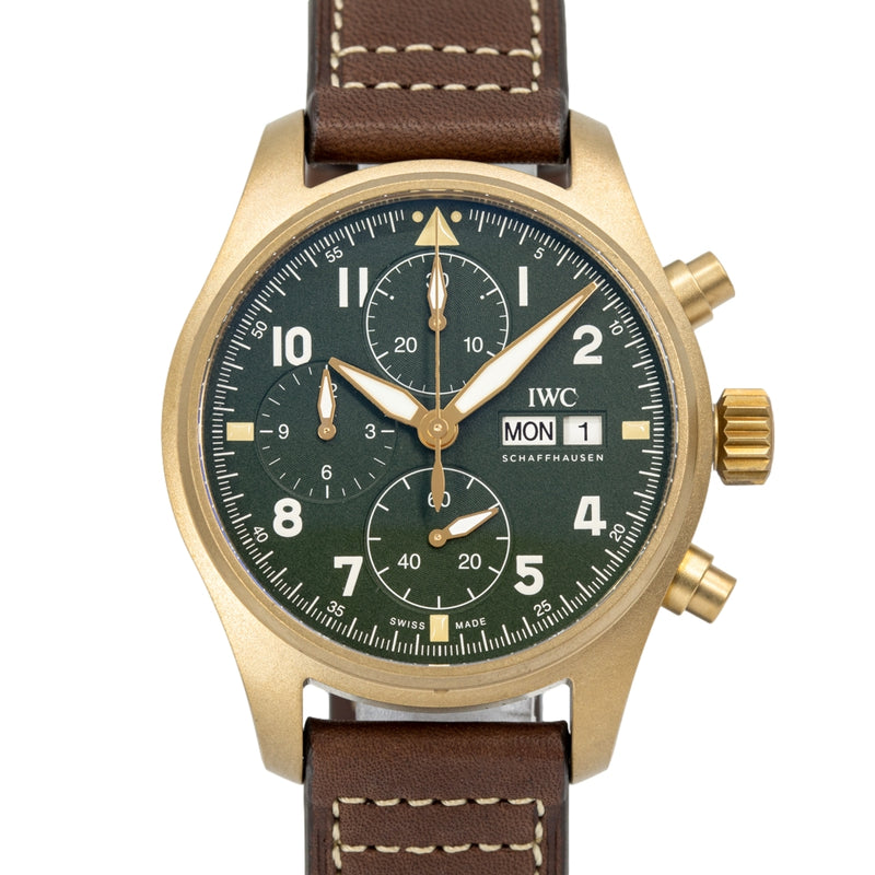 IW387902-I IWC Men's IW387902 Pilot Spitfire Chronograph Auto