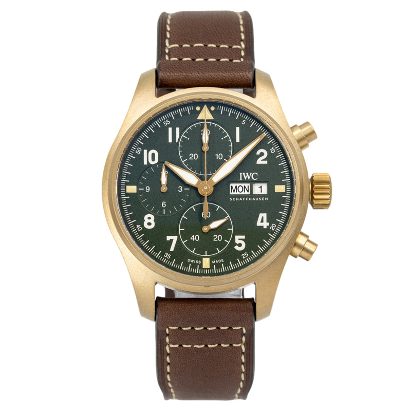 IW387902-I IWC Men's IW387902 Pilot Spitfire Chronograph Auto