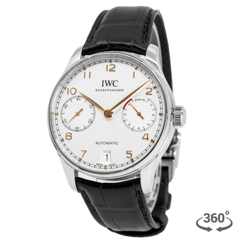 IW500704-IWC Men's IW500704 Portuguese White Dial Watch 