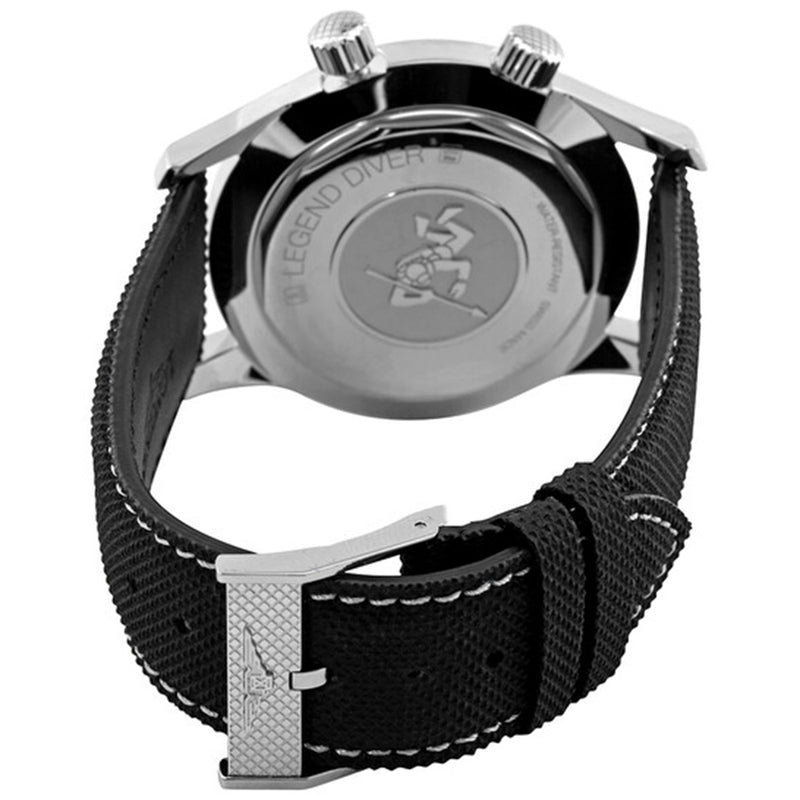 L37744500-Longines Men's L3.774.4.50.0 Legend Diver Black Watch