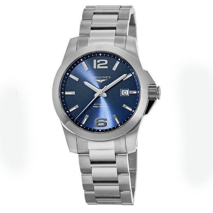 L37774996-Longines Men's L3.777.4.99.6 Conquest Blue Dial Auto Watch