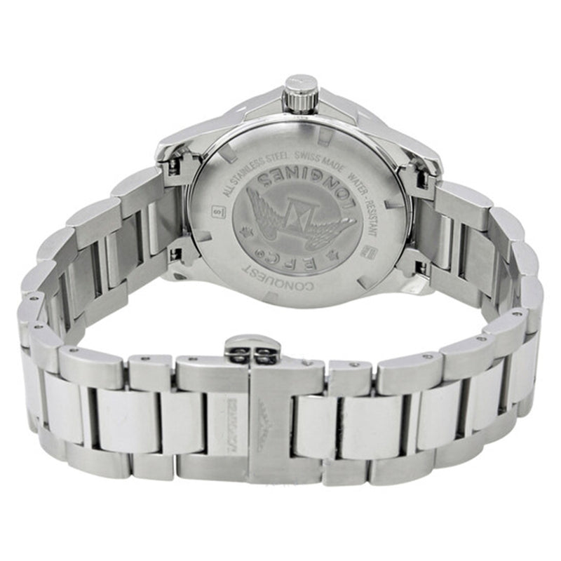 L33764766-Longines Ladies L3.376.4.76.6 Conquest Silver Dial Watch