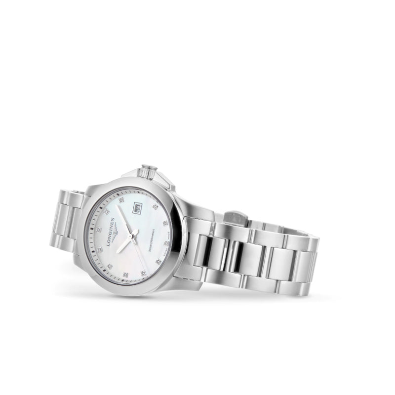 L33764876-Longines Ladies L3.376.4.87.6 Conquest Diamond Watch