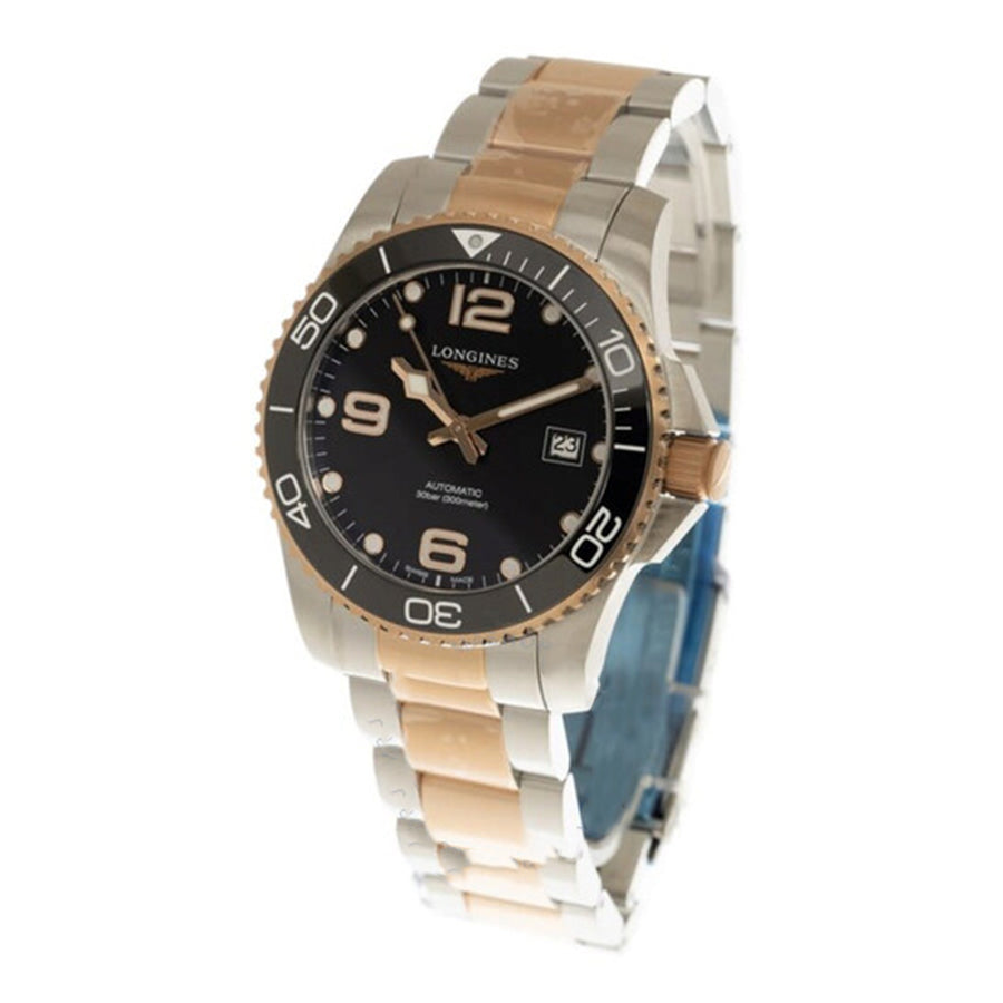 L37813587-Longines Men's L3.781.3.58.7 Hydroconquest Black Dial Watch