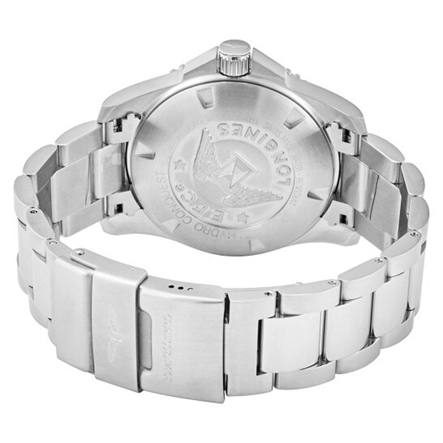 L37824766-Longines Men's L3.782.4.76.6 HydroConquest 43mm Grey Dial 