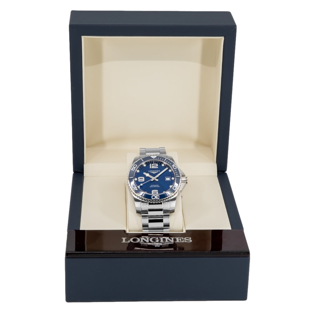 L37814966-Longines Men's L3.781.4.96.6 HydroConquest Blue Dial Watch
