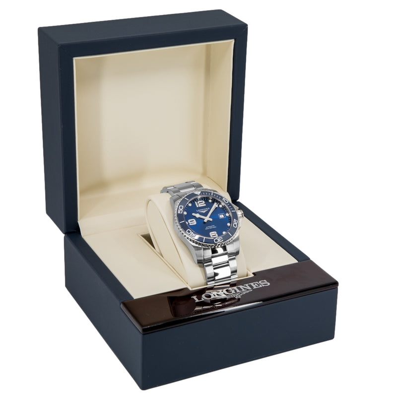 L37814966-Longines Men's L3.781.4.96.6 HydroConquest Blue Dial Watch