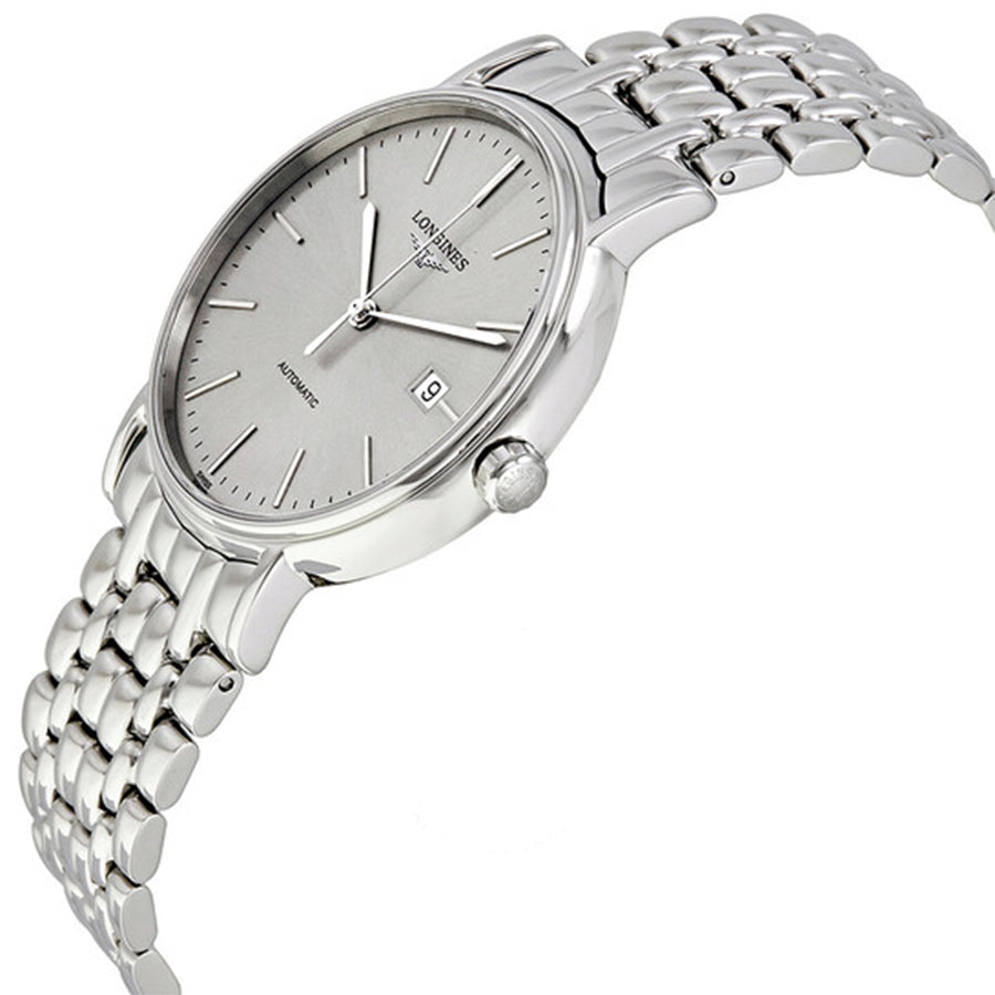 L49214726-Longines Men's L4.921.4.72.6 Presence Silver Dial Watch