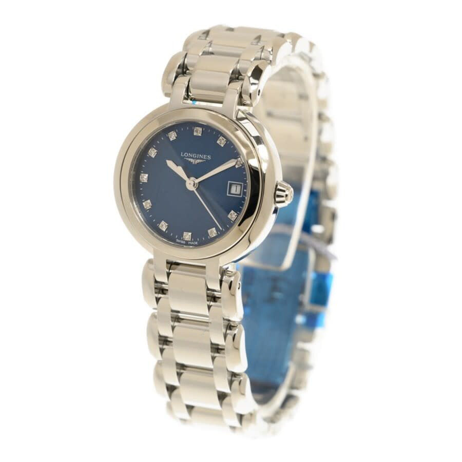 L81104986-Longines L8.110.4.98.6 Ladies PrimaLuna Blue Dial Watch