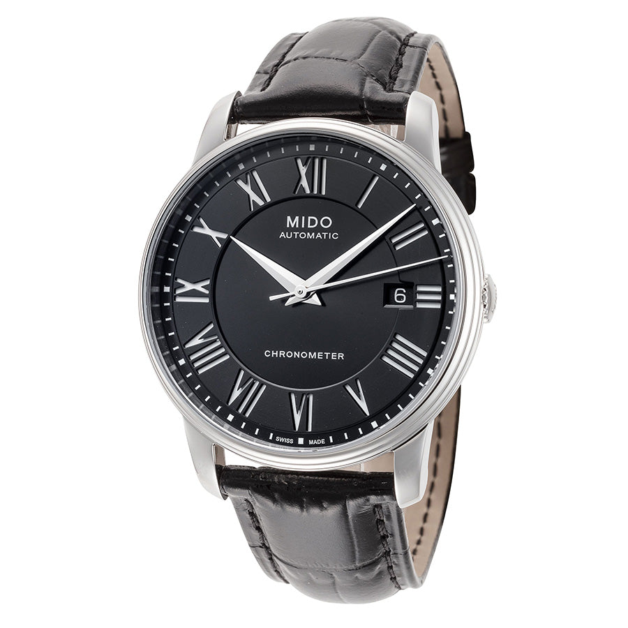 M0104081605329-Mido Man's M0104081605329 Baroncelli Black Dial Watch