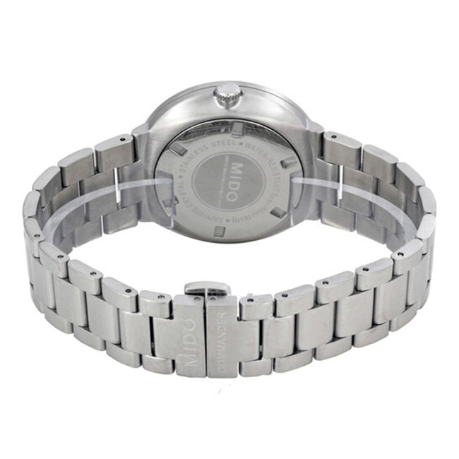 M0144301105180-Mido Men's M014.430.11.051.80 Commander II Black Dial Watch