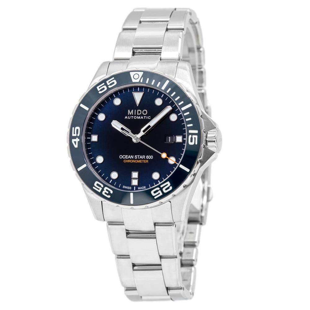 M0266081104101-Mido Men's M026.608.11.041.01 Ocean Star Chronometer Watch