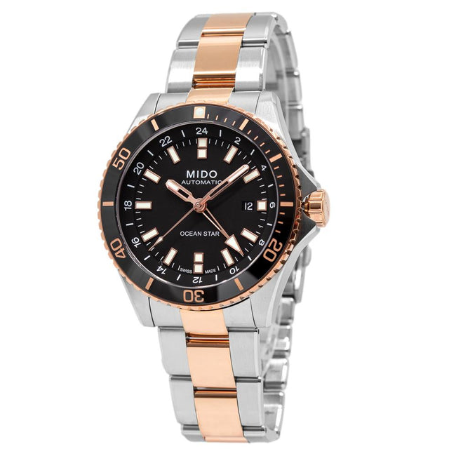 M0266292205100-Mido Men's M026.629.22.051.00 Ocean Star GMT Watch