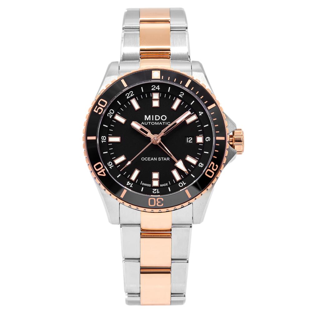 M0266292205100-Mido Men's M026.629.22.051.00 Ocean Star GMT Watch