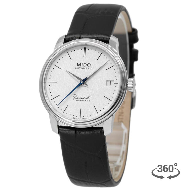 M0272071601000-Mido Ladies M027.207.16.010.00 Baroncelli Heritage Watch