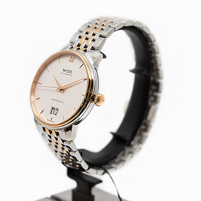 M0274262201800-Mido Men's M0274262201800 Baroncelli Big Date Watch