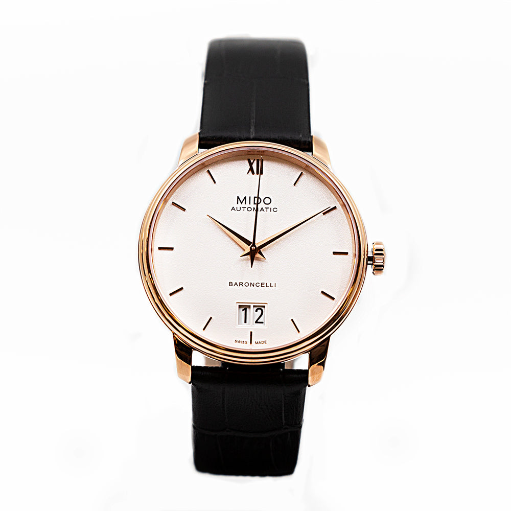 M0274263601800-Mido Men's M027.426.36.018.00 Baroncelli Big Date Watch