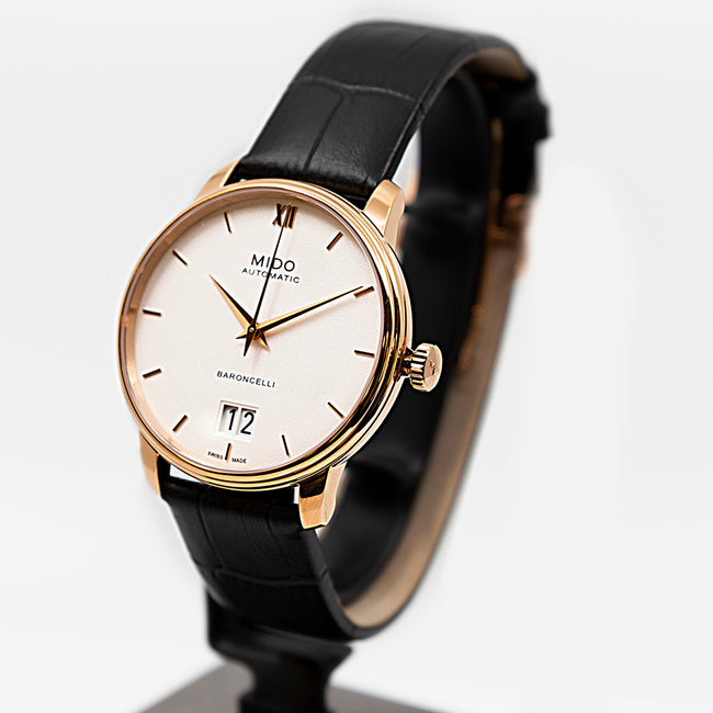 M0274263601800-Mido Men's M027.426.36.018.00 Baroncelli Big Date Watch