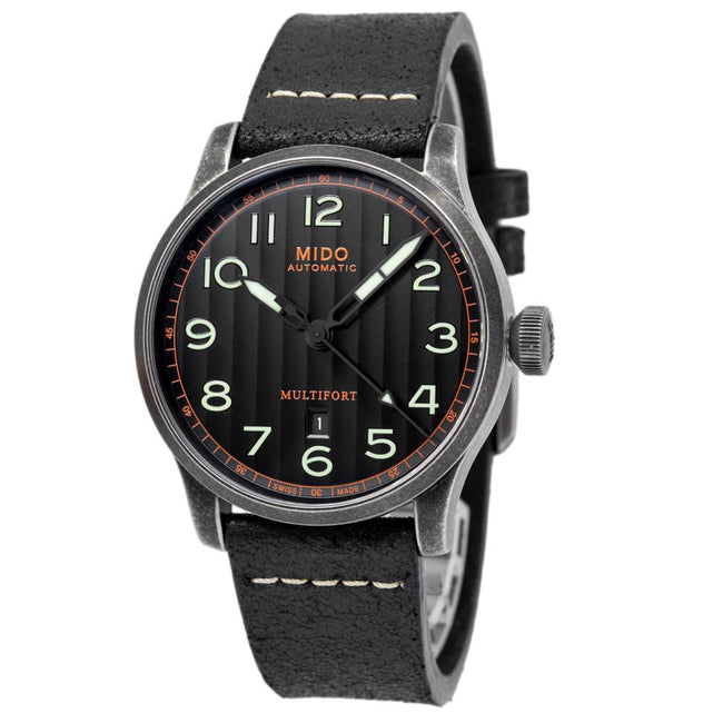 Mido men's multifort automatic watch hotsell