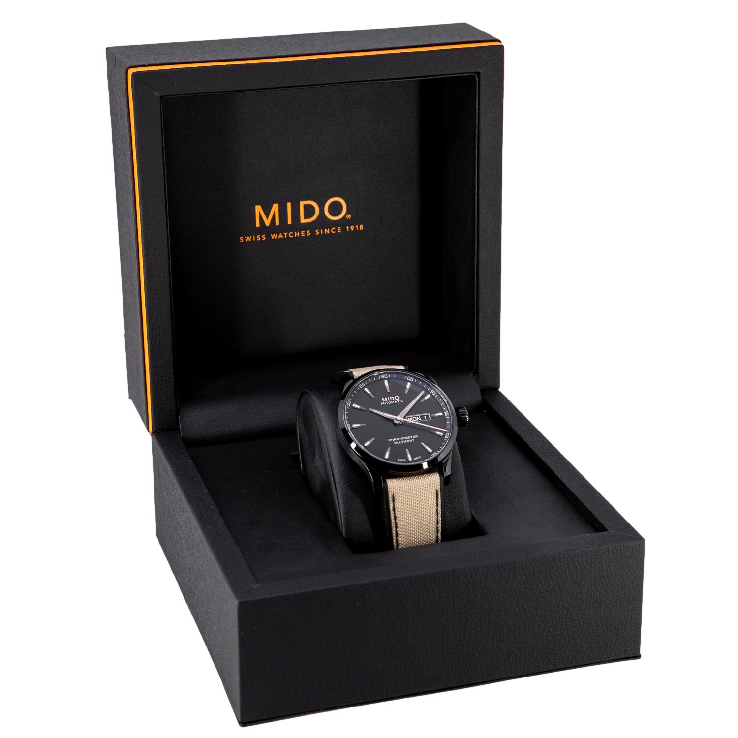 M0384313705109-Mido Men's M038.431.37.051.09 Miltifort Chronometer Watch