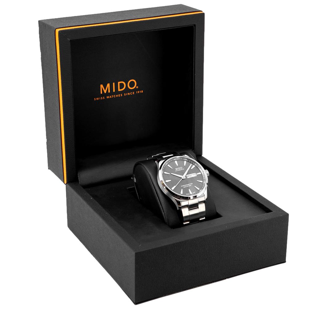M0384311106100-Mido Men's M038.431.11.061.00 Multifort Chrono. COSC Watch