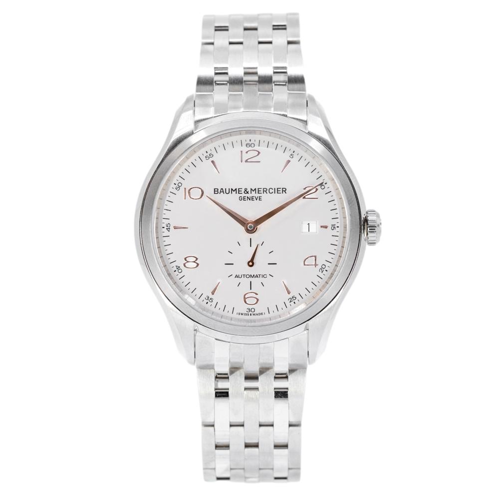 M0A10141-Baume&Mercier Men's M0A10141 Clifton Small Seconds Watch