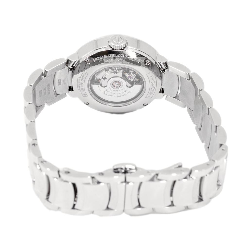 M0A10183-Baume&Mercier Ladies M0A10183 Promesse Rose Gold Watch