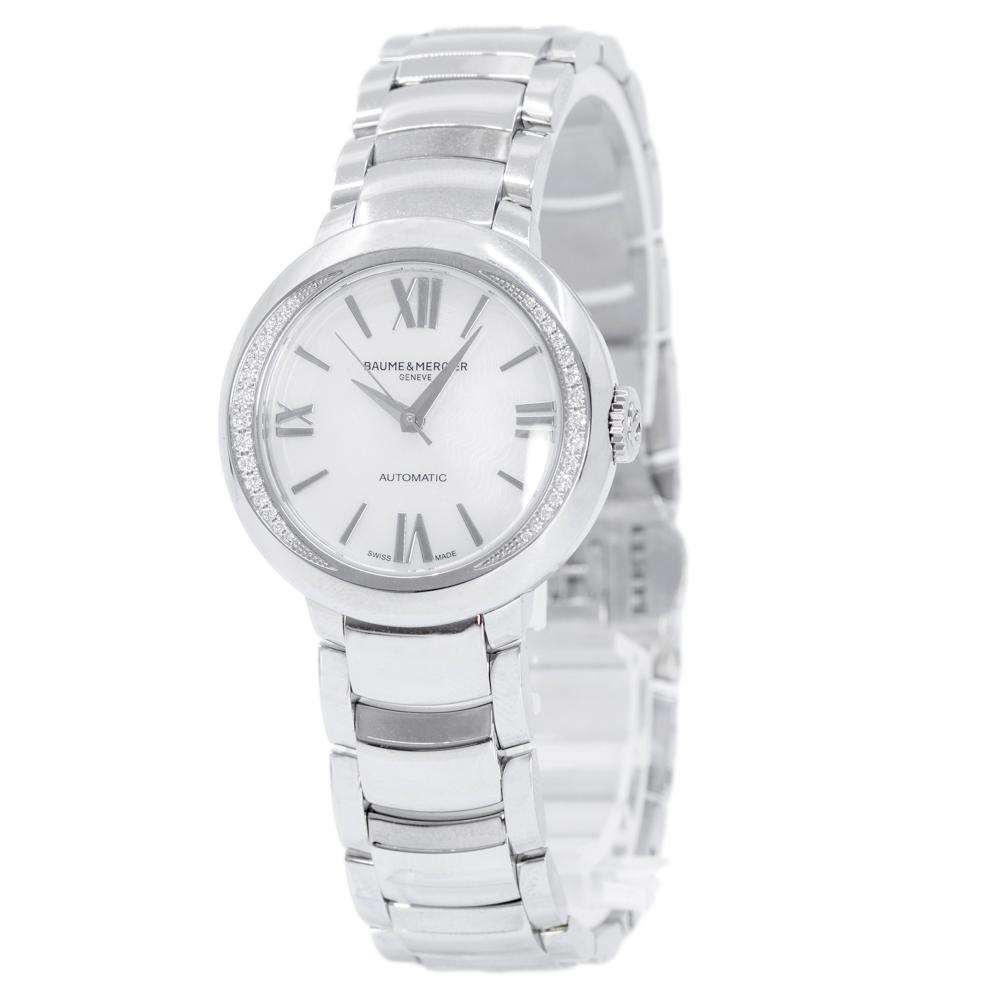 M0A10184-Baume&Mercier Ladies M0A10184 Promesse Diamond Set Watch