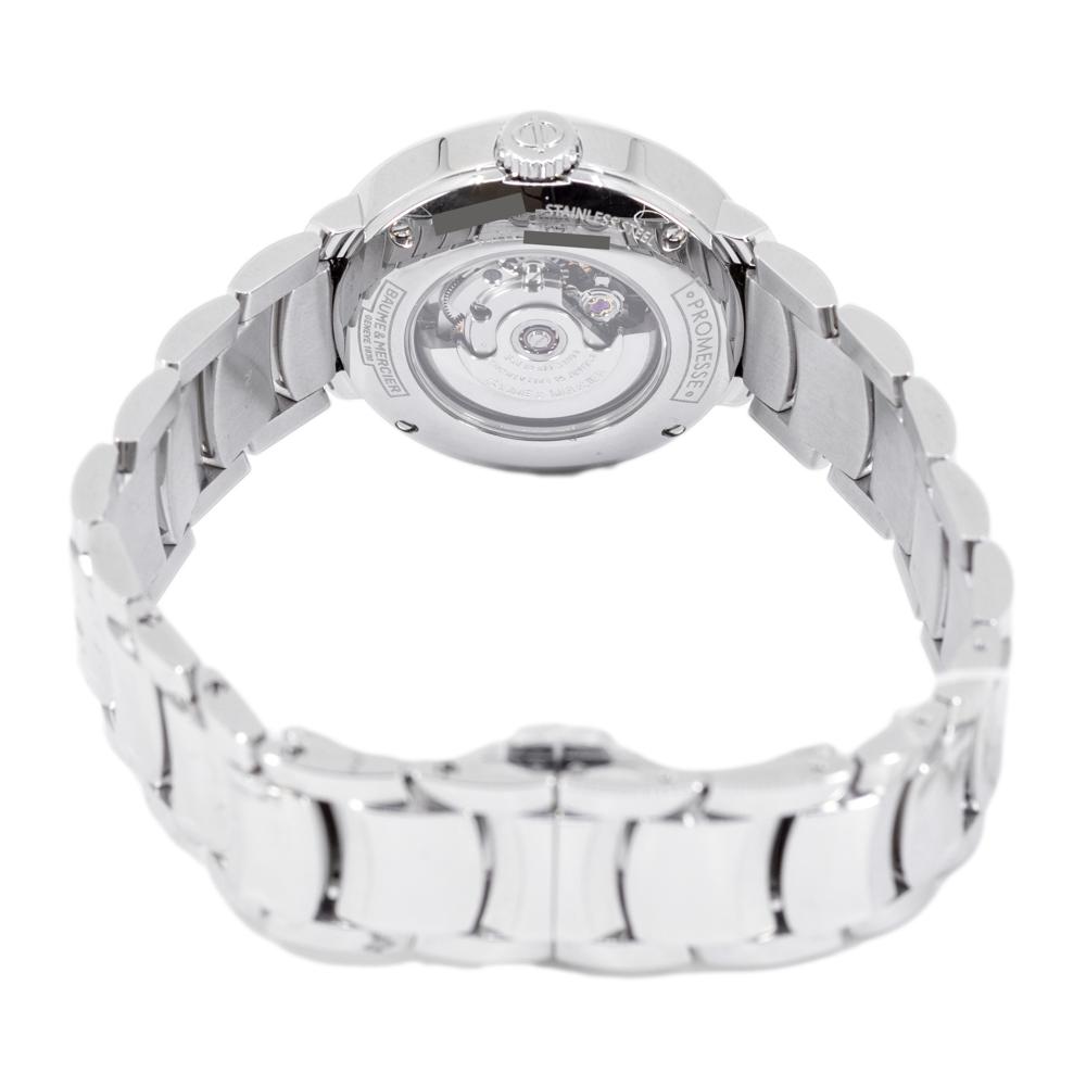 M0A10184-Baume&Mercier Ladies M0A10184 Promesse Diamond Set Watch