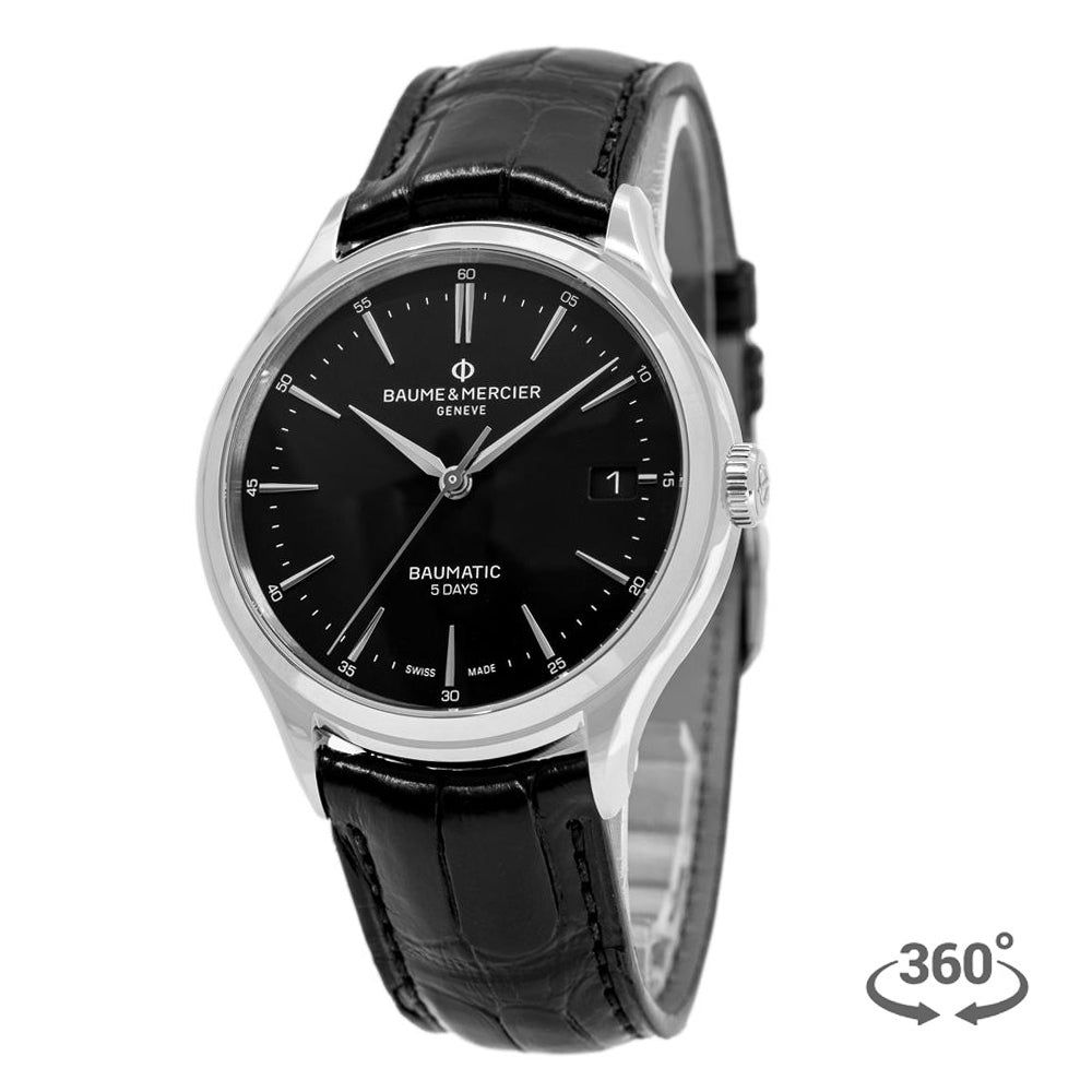 M0A10399-Baume&Mercier Men's M0A10399 Clifton Date Display Watch