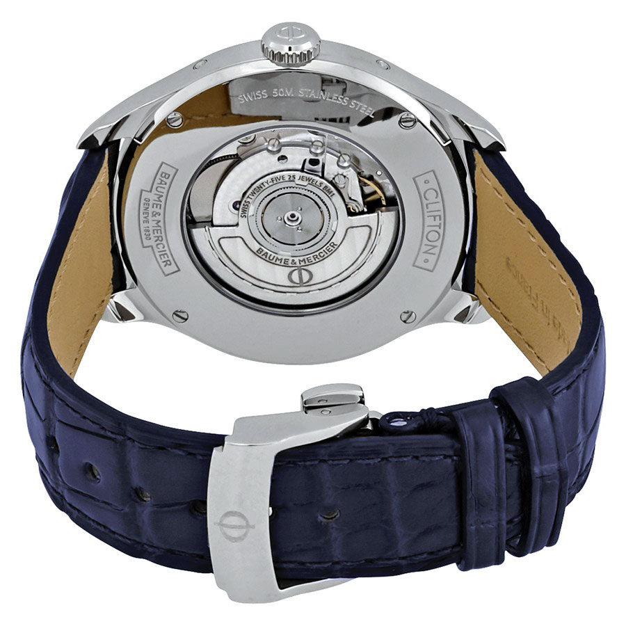 M0A10450-Baume&Mercier Men's M0A10450 Clifton Moonphase Watch