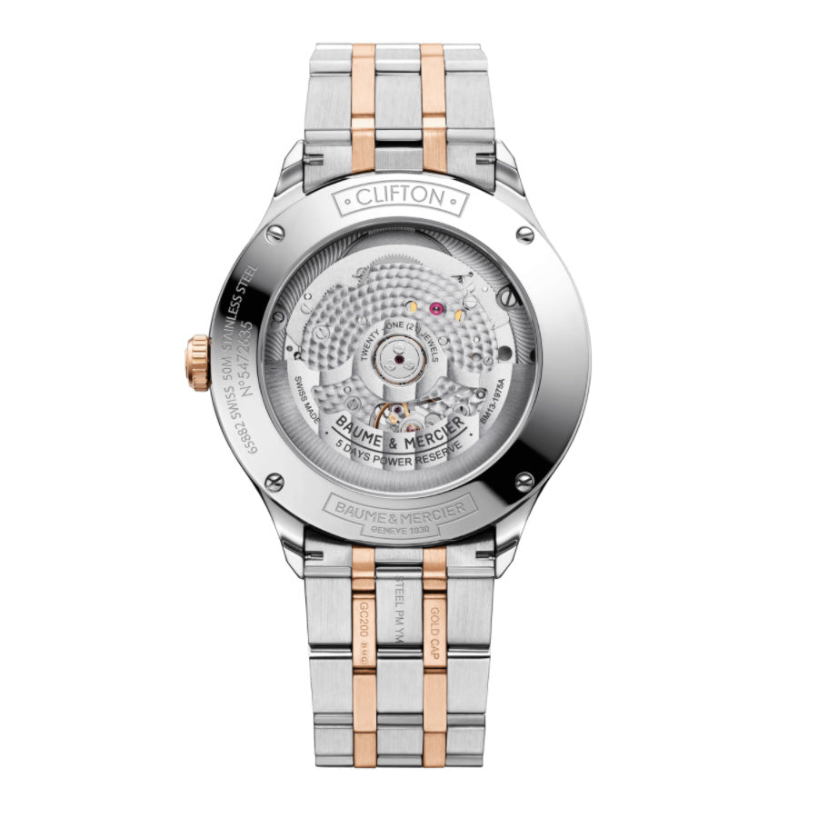 M0A10458-Baume&Mercie Men's M0A10458 Clifton Chronometer COSC Watch
