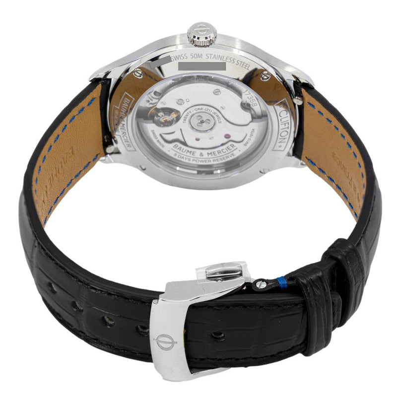 M0A10592-Baume&Mercier Men's M0A10592 Clifton Green Dial Watch