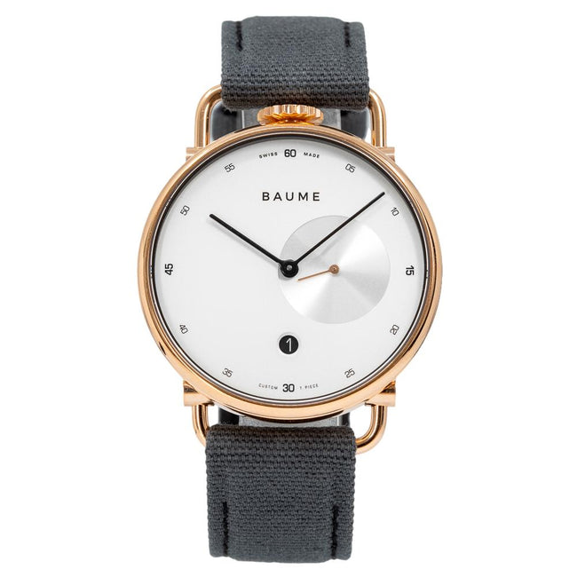 M0A10600-Baume & Mercier Men's M0A10600 Eco-Friendly Quartz Watch 