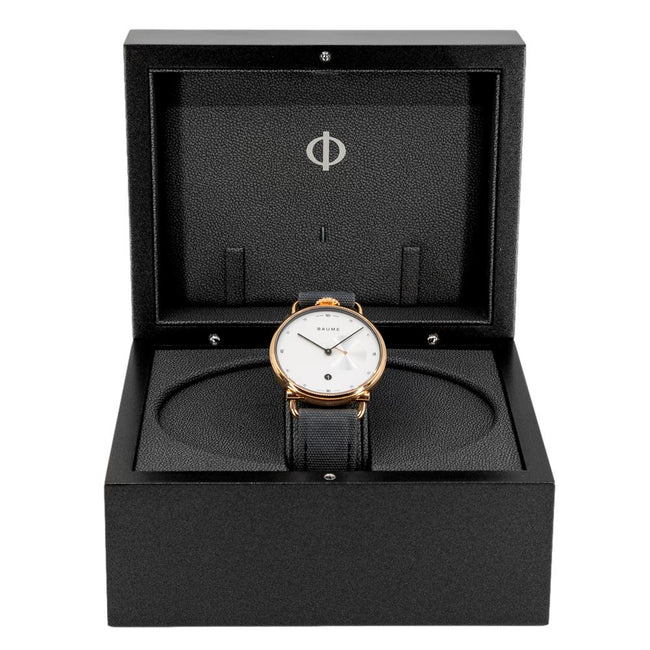 M0A10600-Baume & Mercier Men's M0A10600 Eco-Friendly Quartz Watch 