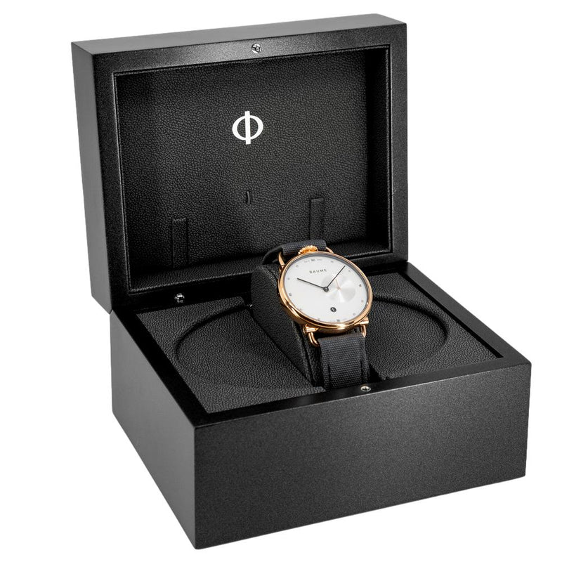 M0A10600-Baume & Mercier Men's M0A10600 Eco-Friendly Quartz Watch 