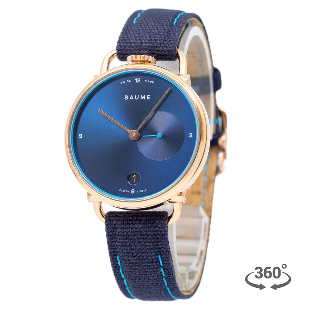 M0A10603-Baume&Mercier  Men's M0A10603 Baume Blue Watch 