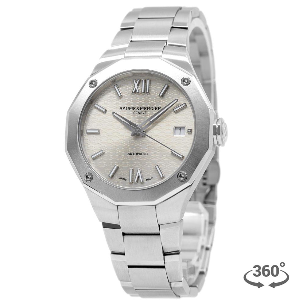 M0A10615-Baume&Mercier Ladies M0A10615 Riviera Silver Dial watch