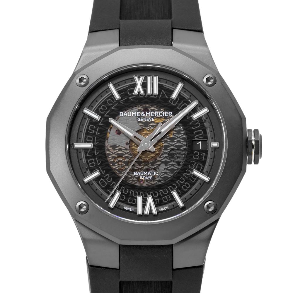 M0A10617-Baume&Mercie Men's M0A10617 Riviera Auto Watch